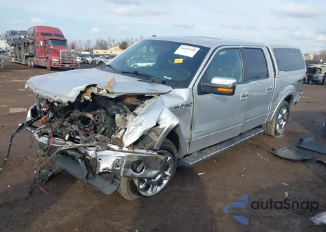 2013 Ford F-150 Lariat из США, поврежденный, VIN 1FTFW1ET3DFD54745